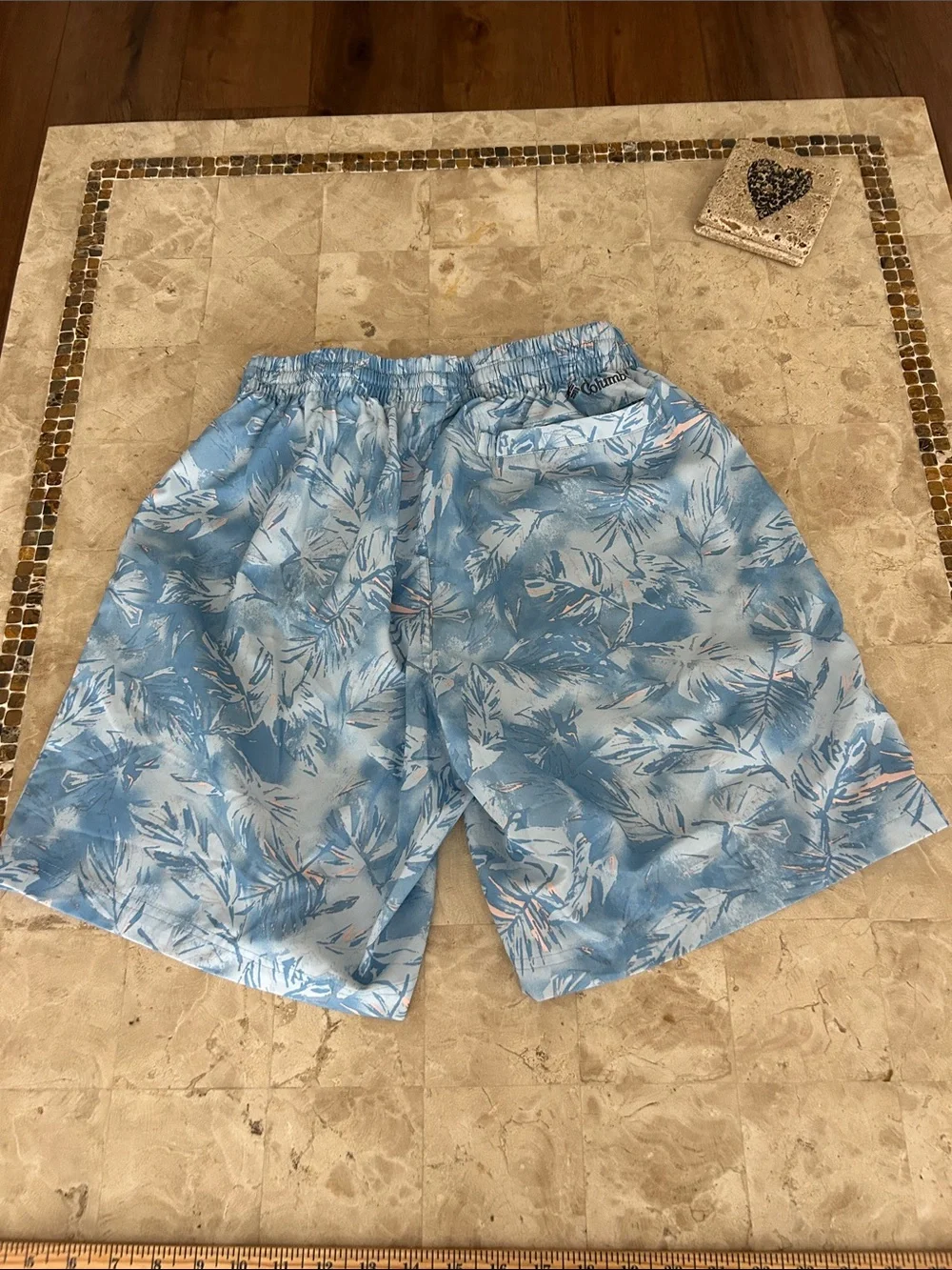 Columbia Summertide Printed 8”Inseam Regular Fit Athletic Shorts Men’s Size M